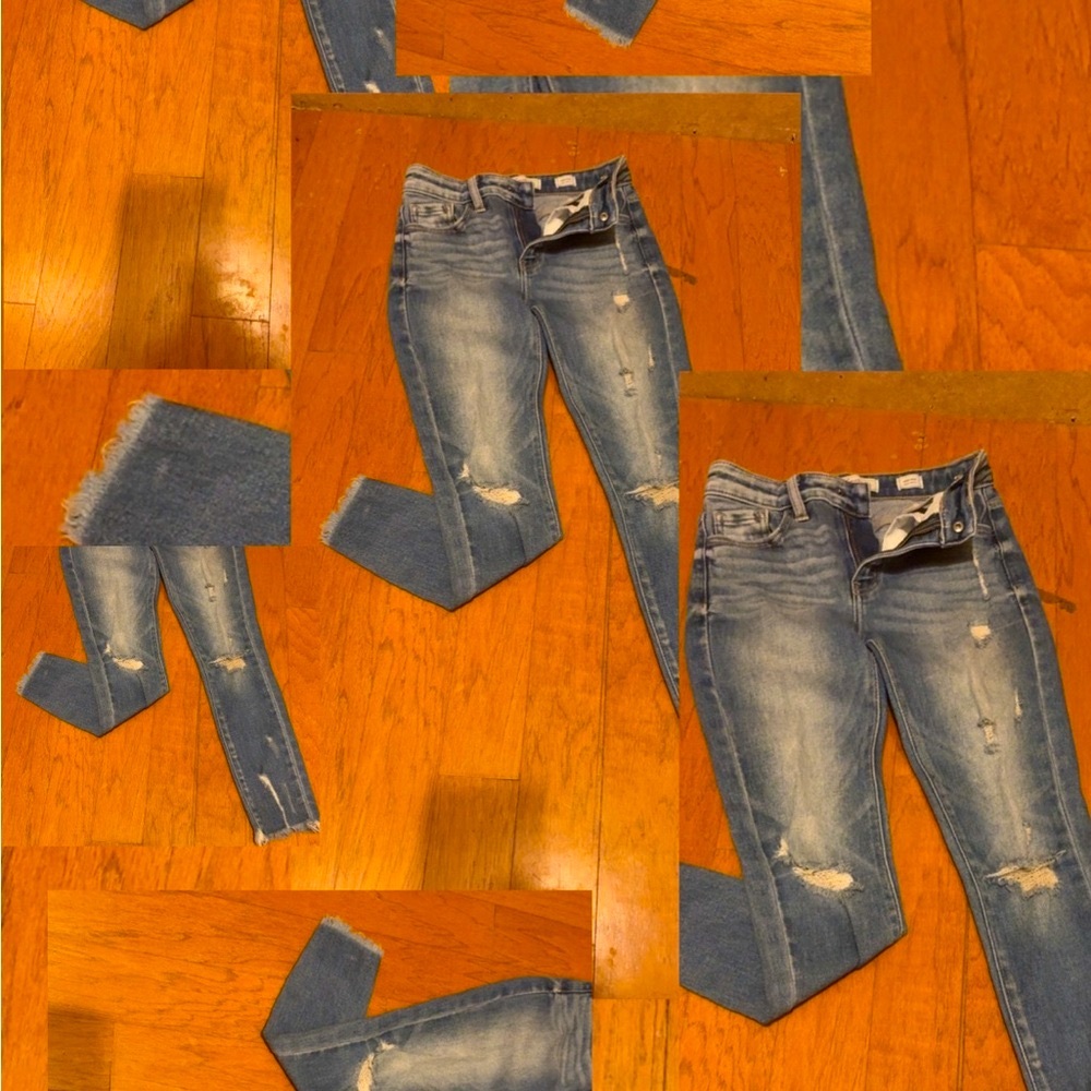 Distressed Buckle KIDS SIZE12 HighRise
